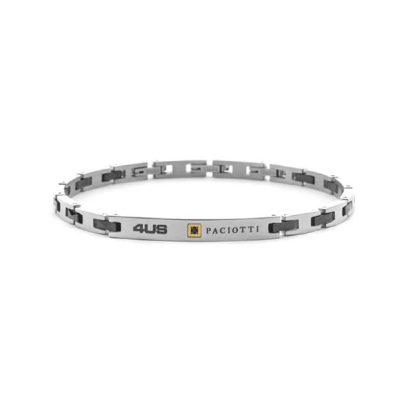 Bracciale 4US: Cesare Paciotti Uomo in Acciaio 4UBR8274 - 4UBR8274